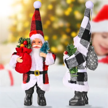 2021 Vianočné Koberčeky Santa Claus Ozdoby Vianočné Bábika Darček Deti Vianočné Dekorácie pre Domov 2022 Firmware Nový Rok Natale