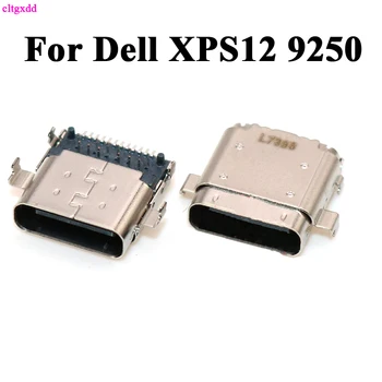 Notebook dc konektor, napájací kábel zásuvka konektor port, kábel usb nabíjací port Náhradná Pre Dell XPS12 9250 XPS12D 9Q23 9Q33 TYP-C, USB