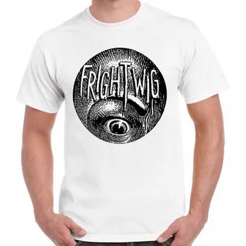 Frightwig Americký Feministická Punková Hudba Skupiny Rock Oko Top Retro Topy Tee Tričko 87 T-Shirt Streetwear Bežné