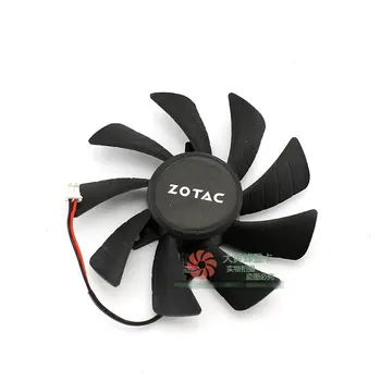 Pre ZOTAC GTX1050 GTX1050ti Mini Grafika grafická karta chladiaci ventilátor GA915S2H