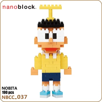 Kawada NBCC-041 som Doraemon Nanoblock Nobita 190 Kusov Stavebné Bloky