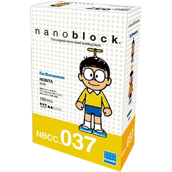 Kawada NBCC-041 som Doraemon Nanoblock Nobita 190 Kusov Stavebné Bloky