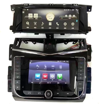 Auto Multimediálny Prehrávač CarPlay Pre Nissan Patrol Armada Royale SL Y62 Pre Infiniti QX80 QX56 Dvojitá Obrazovka NAVI GPS Navigácie