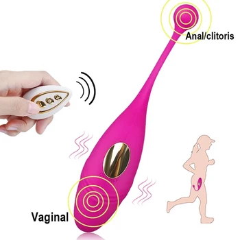 Bezdrôtové Vibrátory Pre Ženy Análny Vagíny, Klitorisu Masáž Žena Sextoys Erotické Stroj Dospelých Sex Toyes