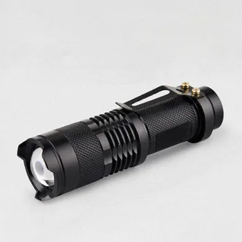 2000 Lumenov Silný Taktické Mini Baterka Prenosné LED Camping Svetlá 3 Režimy Nastaviteľné Zoomovateľnom Zameranie Pochodeň Svetla Lampy