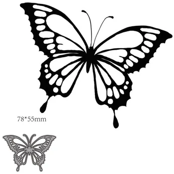 Rezanie kovov zomrie rez die formy Animal butterfly dekorácie Zápisník papier plavidlá nôž plesne čepeľ punč blany