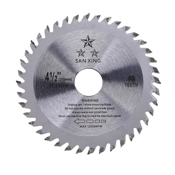 4.5 palcový 40T Circular Saw Blade Dreva, Rezanie Disk Kovových Dosiek Fréza Multitool elektrický Nástroj pre uhlovú Brúsku Makita