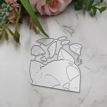Roztomilé Mačka Rezanie Kovov Zomrie 2020 nové DIY zápisník papier karty dekorácie proces razba plesne