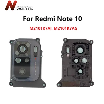 Zadná Kamera Rám Pre Xiao Redmi Poznámka 10 Zadná Kamera, Objektív+Zadná Kamera Rám Pre M2101K7AI M2101K7AG Objektív
