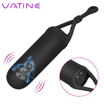 VATINE USB Magnetické Plnenie Bullet napríklad vibrato Stimulácia Klitorisu Sex Shop Sexuálne Hračky pre Ženy 10 Rýchlosť r G-spot Masér