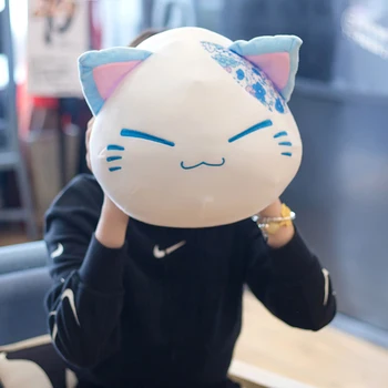 40 cm Anime Cute Cat Plyšové Hračky Plyšové Mäkké Zvierat Kitty Vankúš Kawaii Vianočný Darček pre Deti, Dievčatá Milovníkov Valentine Prítomný