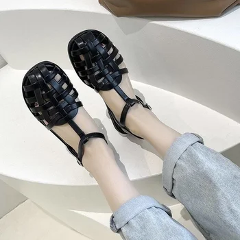Vonkajšie Papuče Flip Flops Ploché Platformu 2020 Lete Sandalias Ženy, topánky, Papuče listov Pre dámske Sandále