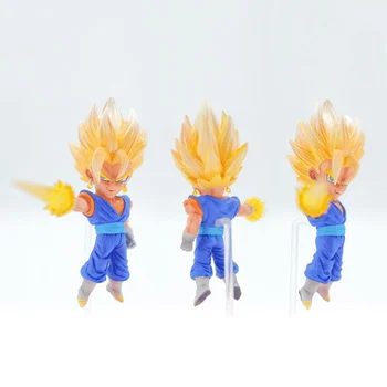 8 cm Dragon Ball Super Vegeta Šachty Goten Figura Dragon Ball Z Super Saiyan Goku Goteta Akcie Obrázok Toy Model, Dekorácie, Darčeky