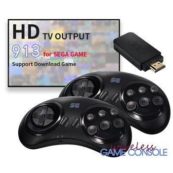 16-bitové MD Hru Retro Konzoly Pre Sega Genesis kompatibilný s HDMI 900+Hry Video Hry, Podpora TV Výstup Pre Mega Drive
