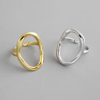 Kórejský Otvorte Nastaviteľné Kruhu Prst Prstene pre Ženy, Svadobný Prsteň, Šperky Valentína DARČEK