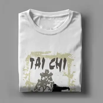 Faddish Mužov Tričko Tai Chi Chuan Čínskej Kung-Fu T Premium Tričko Bavlnené Oblečenie Vtipné Krátke Rukáv Crewneck Tees Vytlačené T-Shirt