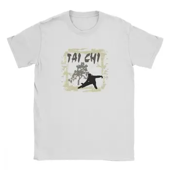 Faddish Mužov Tričko Tai Chi Chuan Čínskej Kung-Fu T Premium Tričko Bavlnené Oblečenie Vtipné Krátke Rukáv Crewneck Tees Vytlačené T-Shirt