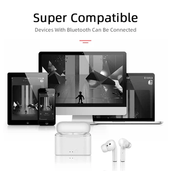 Vzduch i11 Pro Bluetooth 5.0 TWS Slúchadlá Plnenie Box Bezdrôtové Stereo Slúchadlá Športové Handfree Slúchadlá Slúchadlá S Mikrofónom
