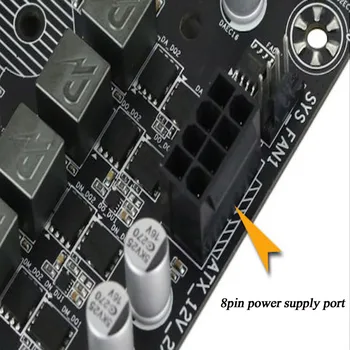 ATX 4 Pin Samec 8 Pin Žena EPS Napájací Kábel Kábel Adaptéra CPU Napájací ATX 4 Pin 8-Pin Napájací EPS nové A30