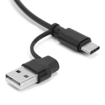 USB Externý Zvuková Karta, USB 2.0 Typu C na 3,5 mm Slúchadlá Konektor pre Mikrofón Audio Adaptér pre MacBook Komponenty Počítača