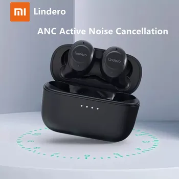 Lindero Bezdrôtové Bluetooth Slúchadlá ANC Aktívneho tlmenia Hluku TWS Slúchadlá Mikrofónom Herné Headset Od xiao youpin