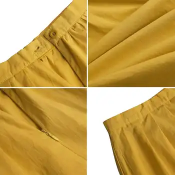 Celmia Sukne Príležitostné Voľné Maxi Sukne Ženy Móda sukne s Vysokým Pásom Skladaný Sukne Farbou Voľné A-line Sukne