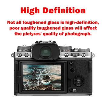 Fuji XT4 Fotoaparát Tvrdosť Skla Tvrdeného Skla Ultra Tenké Screen Protector pre Fujifilm X-T4 Fotoaparát