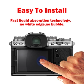 Fuji XT4 Fotoaparát Tvrdosť Skla Tvrdeného Skla Ultra Tenké Screen Protector pre Fujifilm X-T4 Fotoaparát